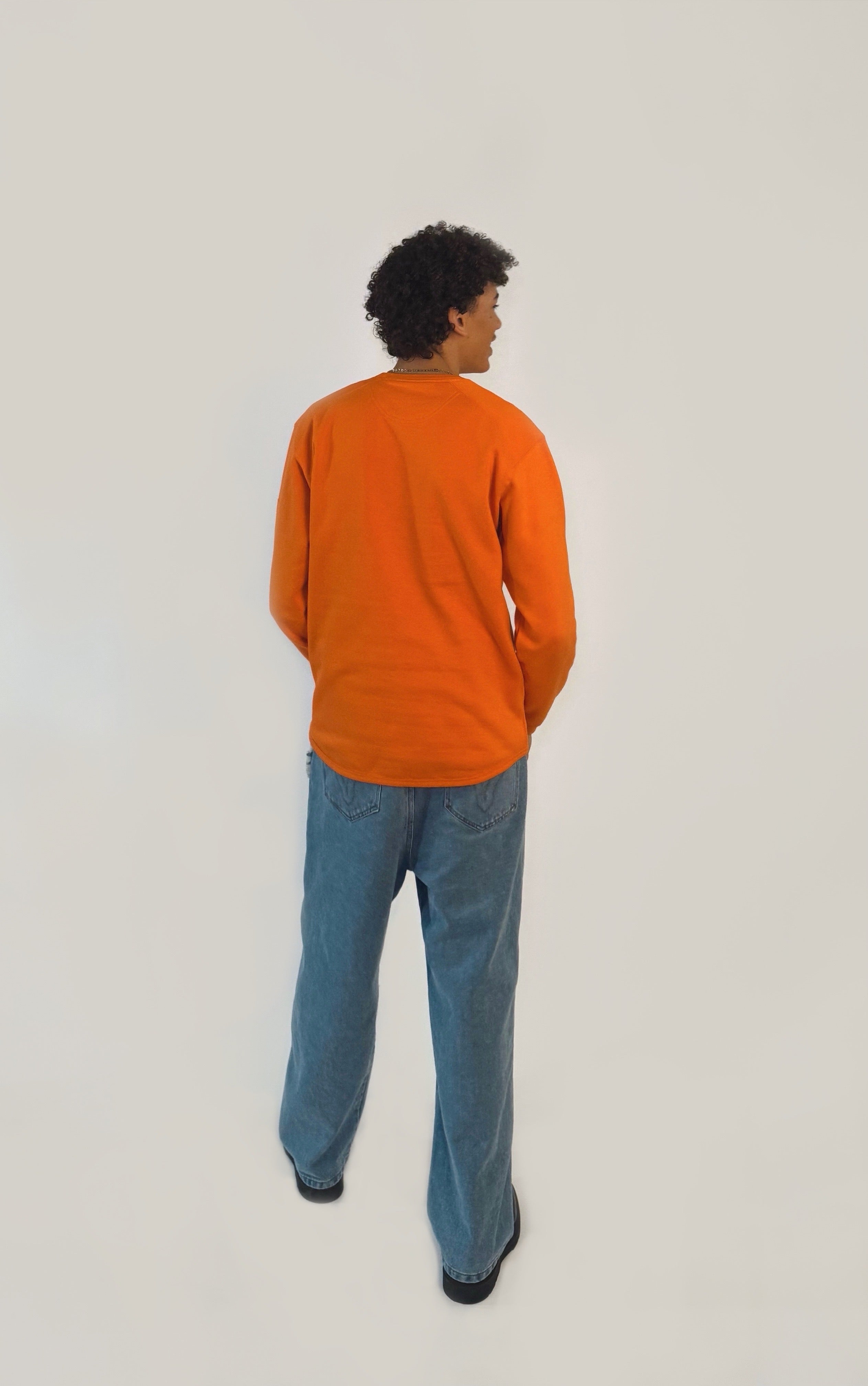 QUINNS College Sweater - Orange