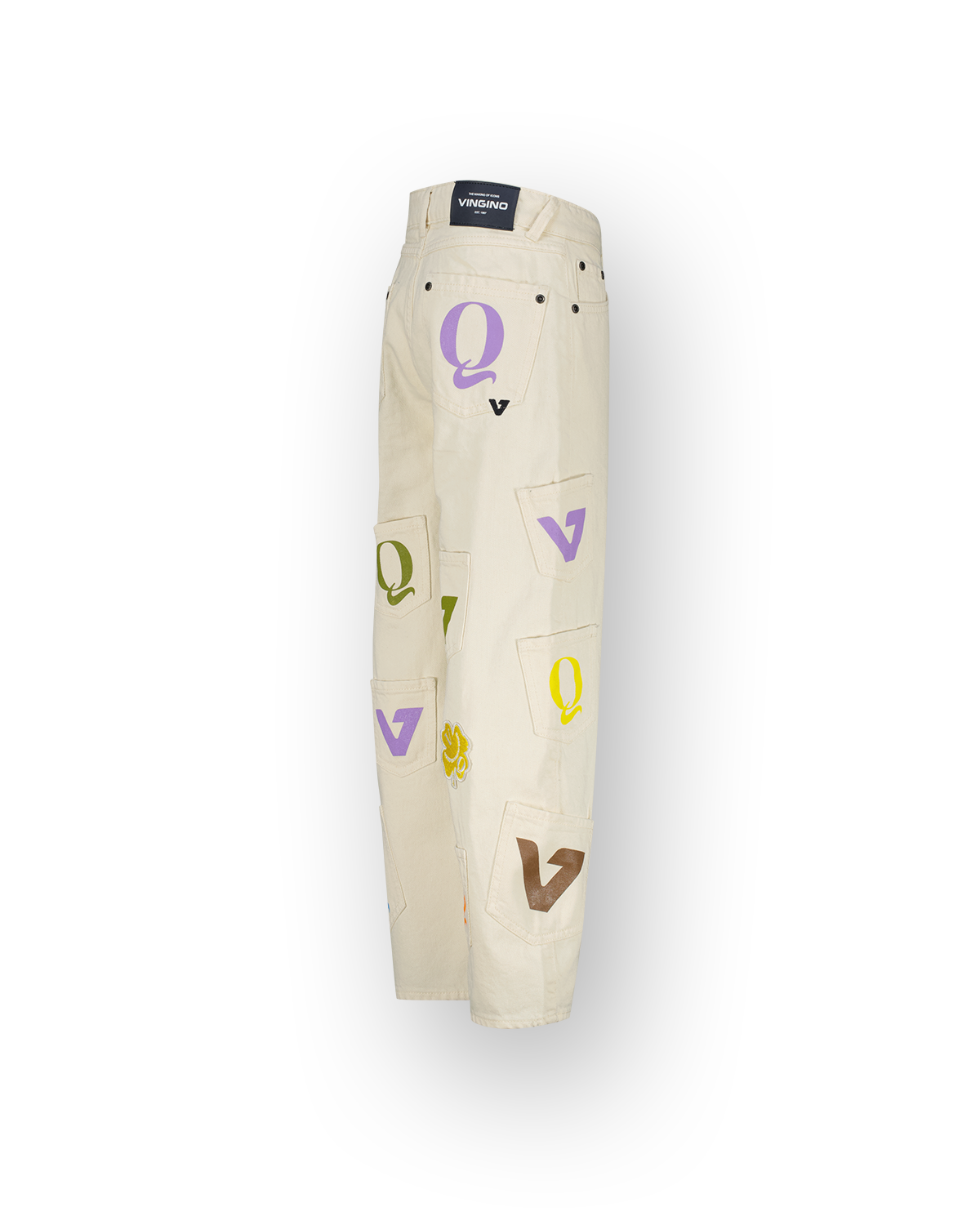 Super Baggy Jeans Lorenzo - White
