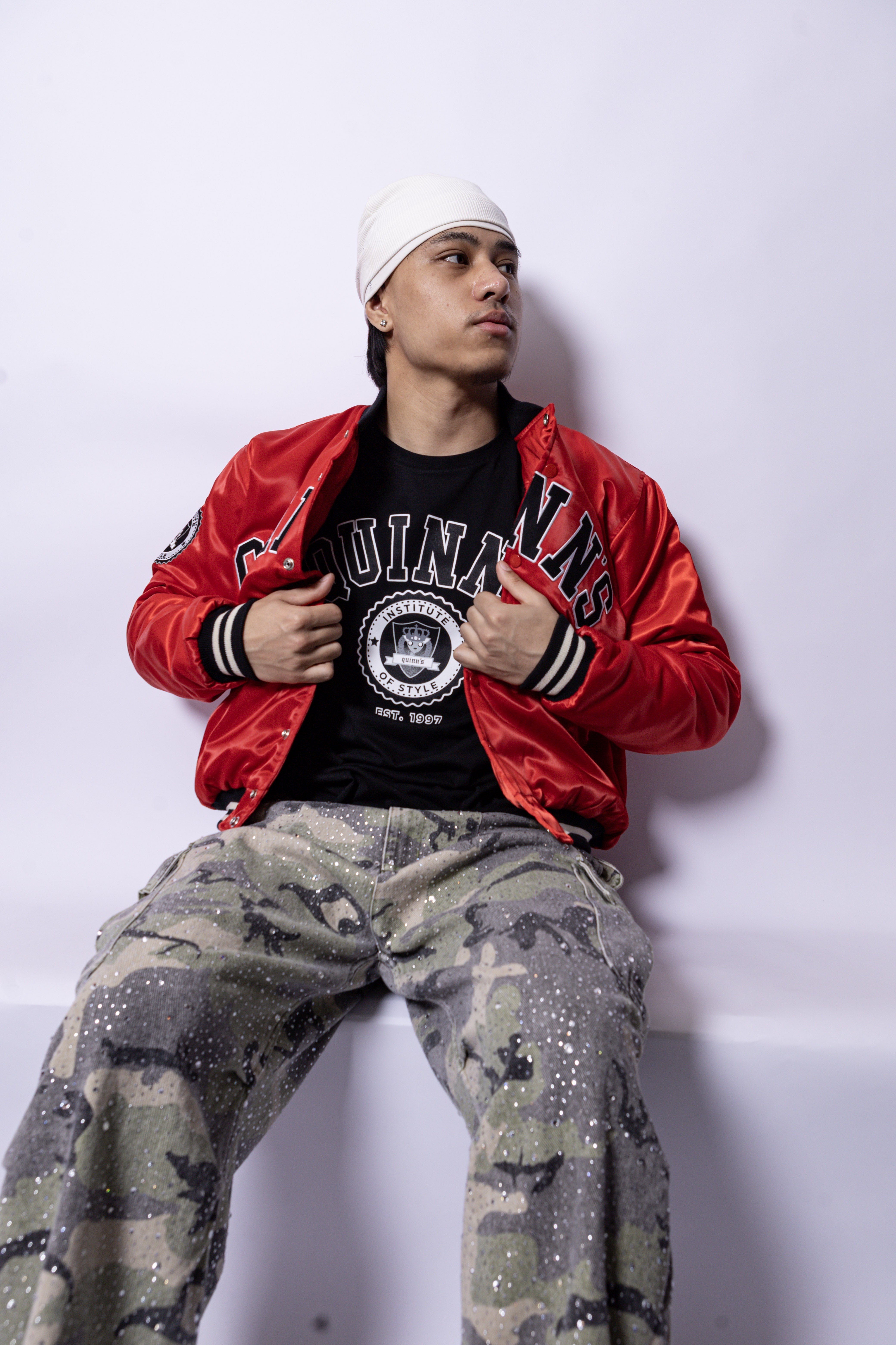 Quinn’s Bomber Jacket - Red