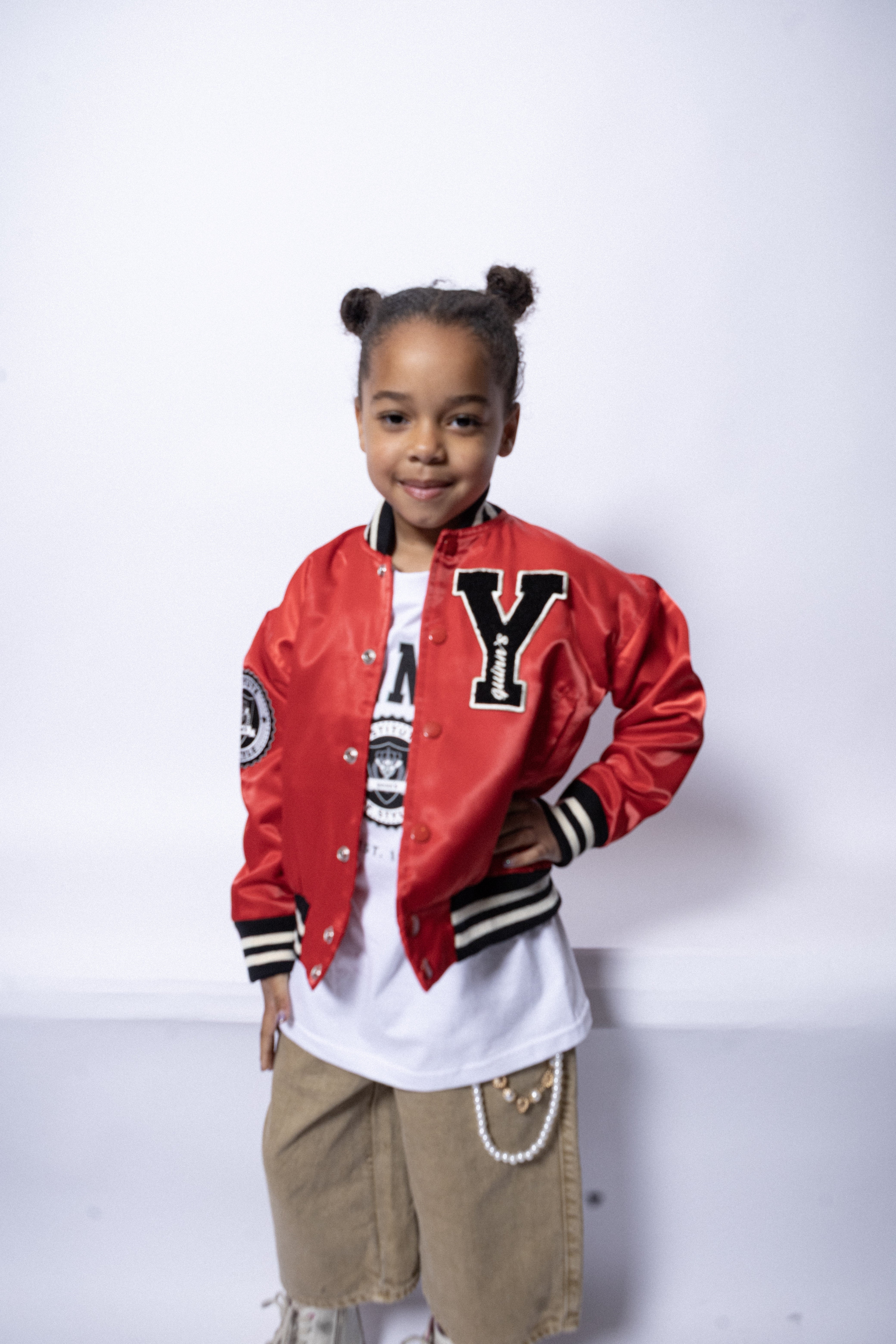 Quinn’s Kids Bomber Jacket - Red