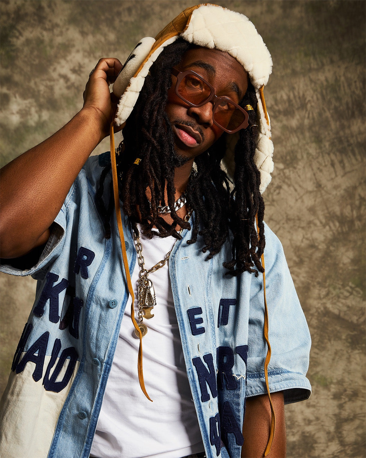 Kapital Japan Denim Baseball Shirt