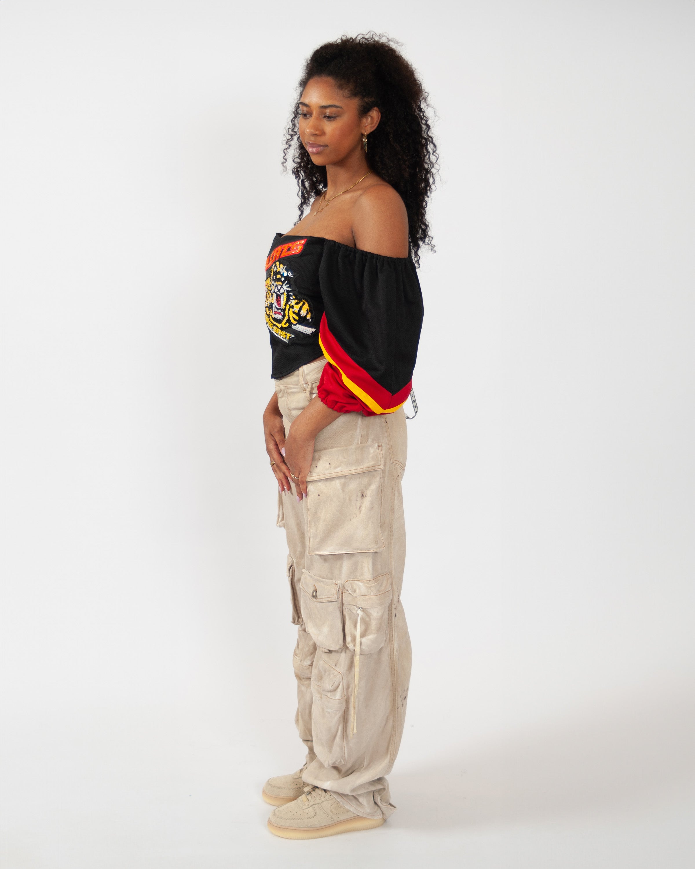 Quinn’s Reworked Jersey Corset - Black Nr.3