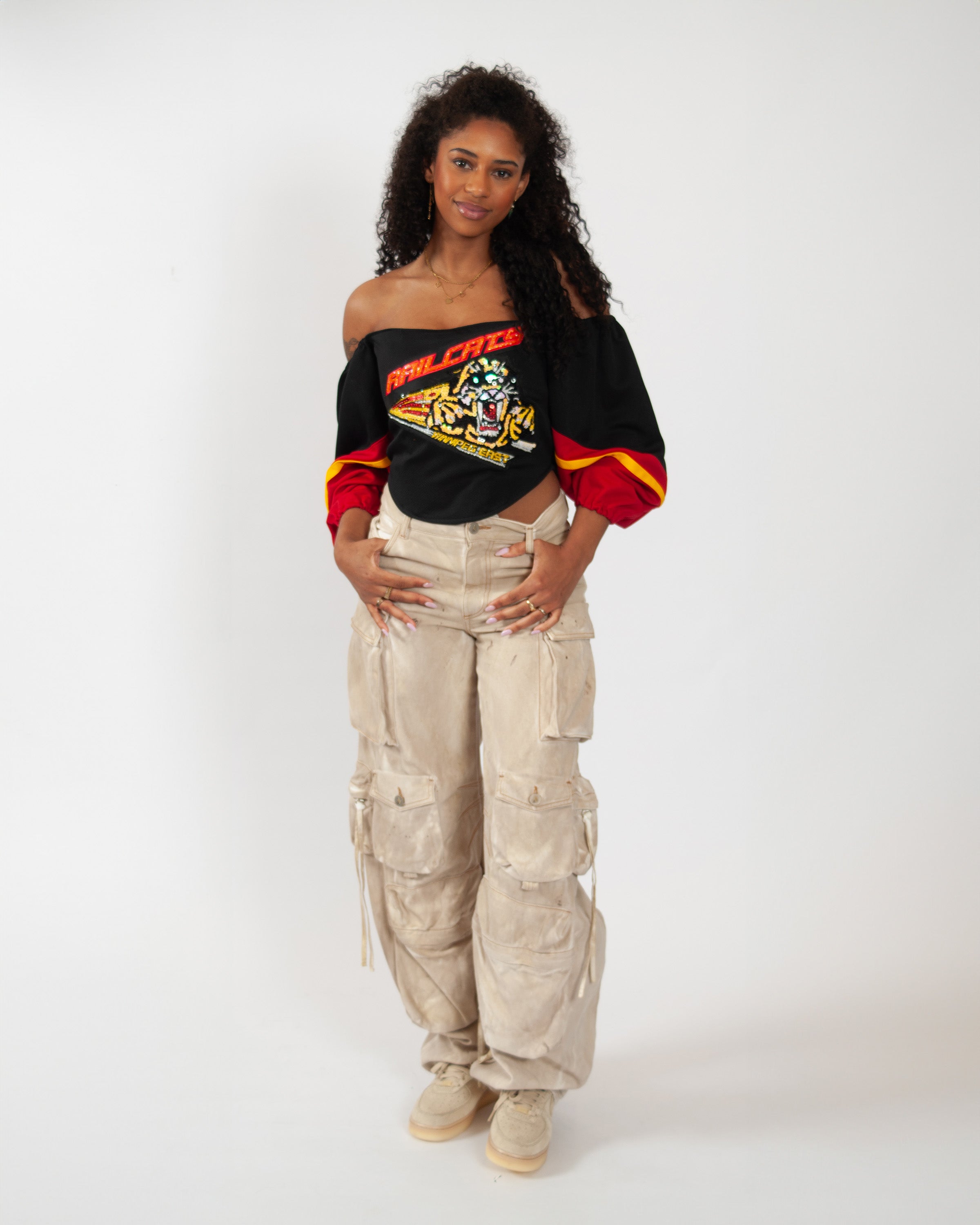 Quinn’s Reworked Jersey Corset - Black Nr.3