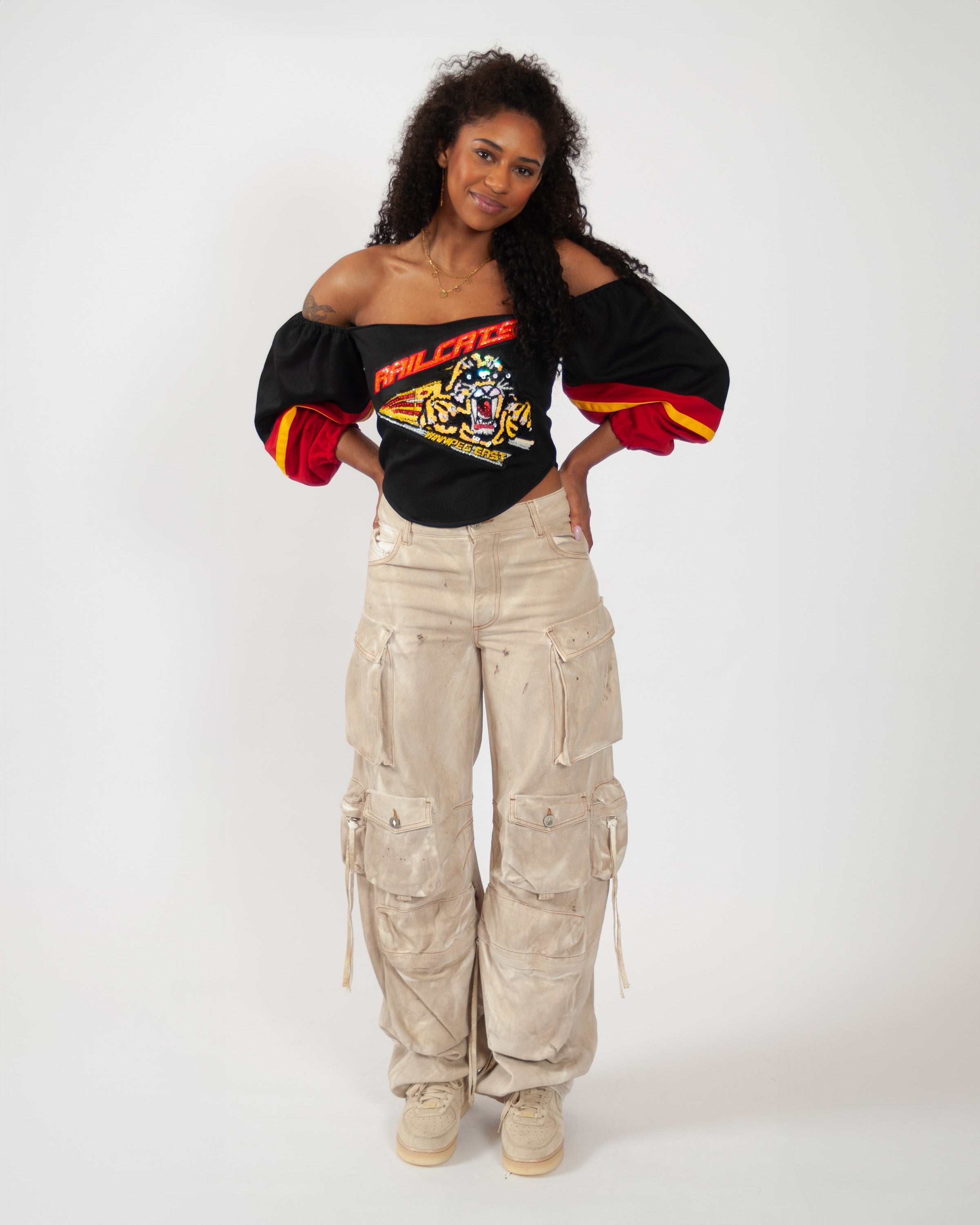 Quinn’s Reworked Jersey Corset - Black Nr.3