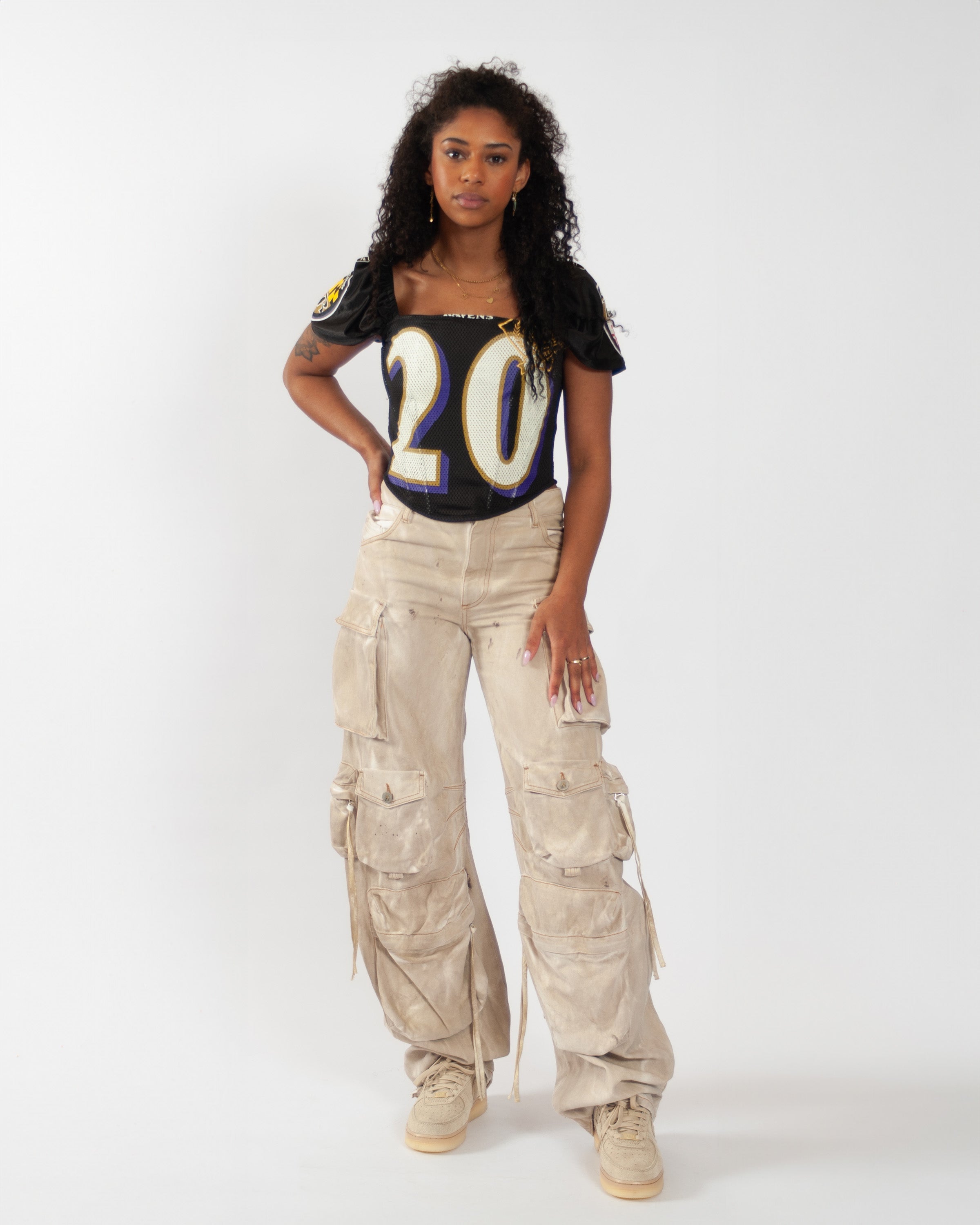 Quinn’s Reworked Jersey Corset - Black Nr.20