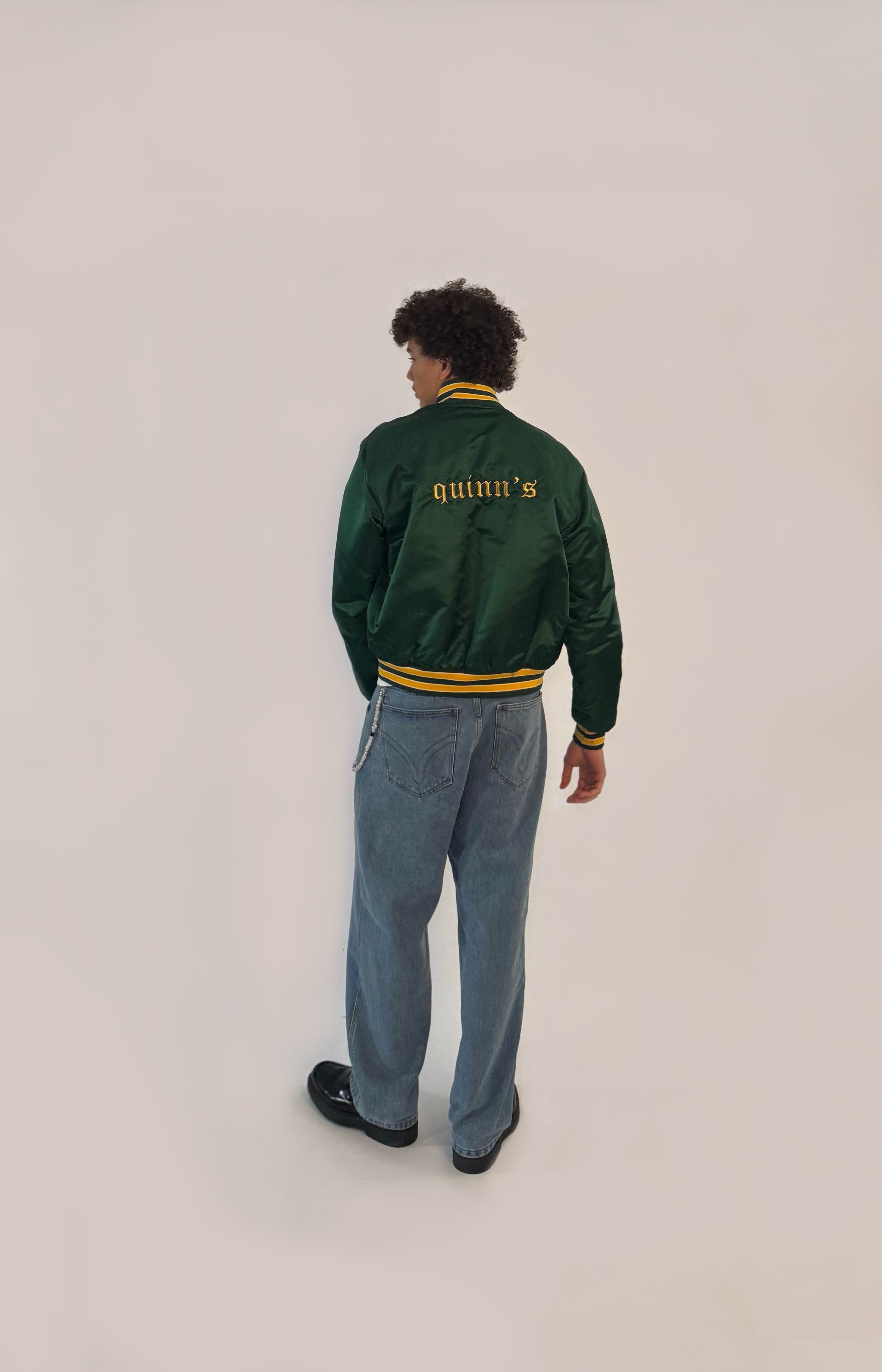 Reworked Athletics Bomber Jacket