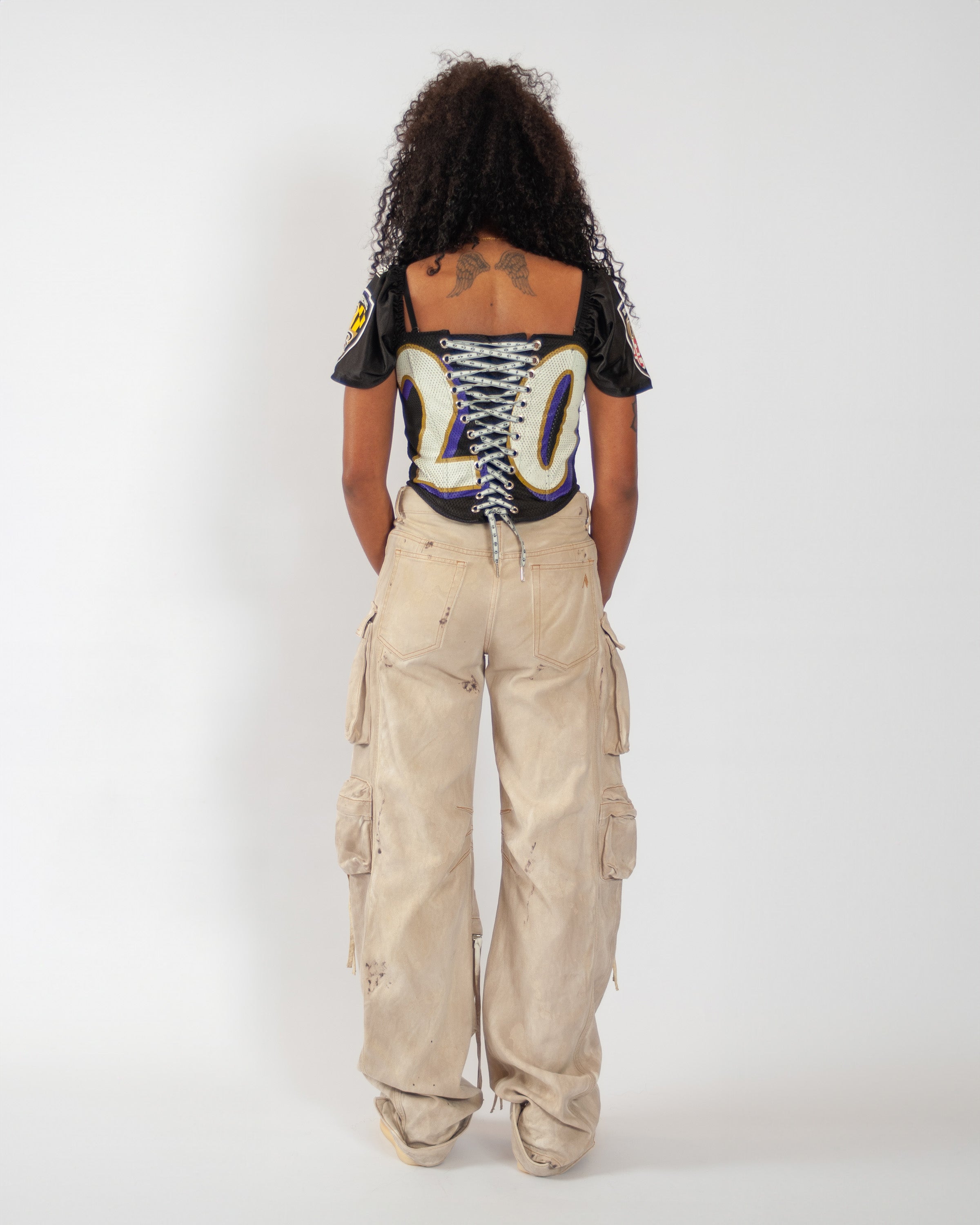 Quinn’s Reworked Jersey Corset - Black Nr.20